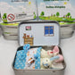 💐50% OFF ! Bunny Mummy & Baby Plush Set – Handmade Easter Gift with Cozy Blanket 🐇🌸【Limited Offer】