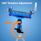 🎣 50% OFF NOW! 🔒 Fishing Rod Self-Locking Turret Bracket – 360° Rotation, Stainless Steel & Rubber-Sleeved – Stable Rod Holder for All Waters 💪