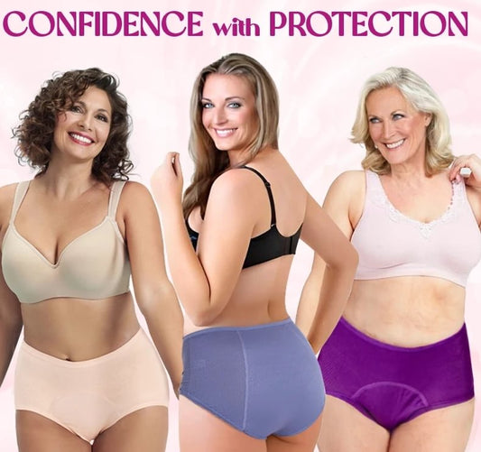 👙💧 50% OFF! 🌟 2026 Best Seller High-Waist Leakproof Panties – Stay Dry, Stay Confident