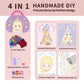 🔥Last Day Promotion 50% OFF💅Fantasy 3-in-1 Princess Dress Up & Make Up Game Set💝