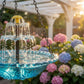 💐50% OFF ! 2026 New Arrival – Solar Hanging Bird Bath Fountain 💡🕊️【Special Price】