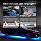 🚗 50% OFF NOW! 💡 Car Chassis Flexible RGB Waterproof LED Strip Lights – Remote Control, 16 Colors, 300 LEDs, IP68 Waterproof & Easy Install ✨