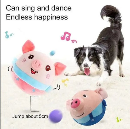 💐50% OFF ! Durable Bouncing Pig Toy – Safe Material & Long-Lasting ⚡🐾【Crazy Price】