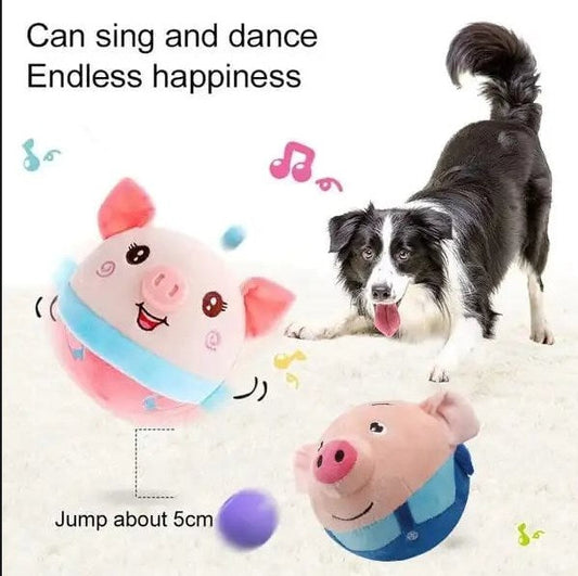 💐50% OFF ! Durable Bouncing Pig Toy – Safe Material & Long-Lasting ⚡🐾【Crazy Price】