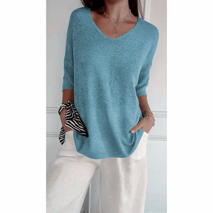🔥 2026 Bestseller | Minimalist Knit Top | Effortless Everyday Style ☕【-60%】