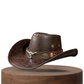 💐60% OFF ! Stylish Western Hat – Trendy Rivet Details & Wide Brim 🤠✨【Limited Offer】