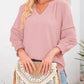 💐50% OFF ! Women’s Lantern Sleeve Blouse – Trendy & Elegant 🌸👗【Limited Offer】