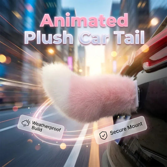 🚗 LIMITED‑TIME 50% OFF! 🦊 Remote Control Electric Plush Car Tail – Interactive Wiggle, Weatherproof, Universal Fit ⚡