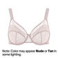 💞Enchante Floral Lace Plus Size Underwire Unlined Unpadded Minimizer Full Coverage Bra Women's Wear Comfortable Breathable Mesh Cup