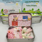 💐50% OFF ! Bunny Mummy & Baby Plush Set – Handmade Easter Gift with Cozy Blanket 🐇🌸【Limited Offer】