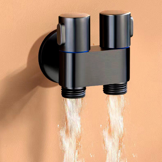 🚿 50% OFF NOW! 🔧 2-in-1 Dual Shower Valve – Independent Controls, Matte Black Finish & Leak-Proof Brass Build 🛁