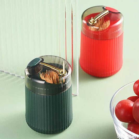 🤖 2026 Smart Innovation | Automatic Pop-Up Toothpick Dispenser | One-Touch Hygiene ✨【50% OFF】