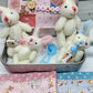 💐50% OFF ! Bunny Mummy & Baby Plush Set – Handmade Easter Gift with Cozy Blanket 🐇🌸【Limited Offer】