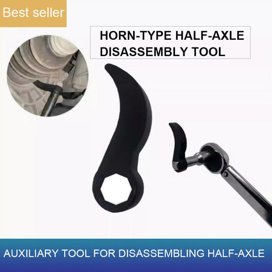💐50% OFF ! Crescent Half Shaft Wrench – Ergonomic Grip, Less Effort 🛠️✨【Exceptional Price】