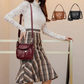 🔥🎁New arrival 60% OFF💥🔥Casual Pleated Bucket Soft Leather Handbag Shoulder Bag
