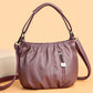 🔥🎁New arrival 60% OFF💥🔥Casual Pleated Bucket Soft Leather Handbag Shoulder Bag