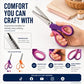 ✂️ 2026 Sale — Over 23,100 Sold! 🧵 Multipurpose Pinking Shears Serrated Scissors – Zigzag Fabric Cutting, Ergonomic Handle & Rust-Resistant Steel ⚡
