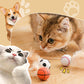 💐50% DE RÉDUCTION ! Interactive Cat Bouncy Ball with Feather – Captivates Your Cat Instantly 🐱⚡【Limited Offer】