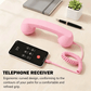 📞 50% OFF NOW! ☎️ Retro Phone Handset – Type-C Wired, HD Speaker & Volume Control – Nostalgic Charm with Up to 99% Less Radiation 🎙️