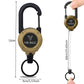 🧭🚴‍♂️🌿 LIMITED-TIME 50% OFF! Retractable Keychain with Carabiner – 65cm Steel Lanyard, ID Badge Reel, Lightweight EDC Gear for Hiking, Travel & Work 🔗🏞️