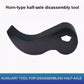 💐50% OFF ! Crescent Half Shaft Wrench – Ergonomic Grip, Less Effort 🛠️✨【Exceptional Price】