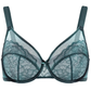 💞Enchante Floral Lace Plus Size Underwire Unlined Unpadded Minimizer Full Coverage Bra Women's Wear Comfortable Breathable Mesh Cup