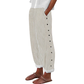 💐50% OFF ! Loose Blue Striped Pants – Practical Side Pockets & Slimming Fit 🩳✨【Limited Offer】