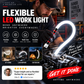 💡 50% OFF NOW! 🔄 Flexible Silicone LED Strip – Waterproof, Dimmable & Type-C Rechargeable – 73cm Portable Light for Camping & Home 🔦