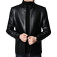 ❄️ 2026 Luxe Warmth | Men‘s Plush-Lined Leather Jacket | Winter-Ready Style 🔥【NEW】