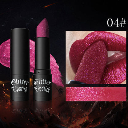 💄 BUY 1 GET 1 FREE! ✨ Matte Long-lasting Lipstick With Fine Glitter – Vibrant Color, All-Day Wear & Shimmer Finish 💋