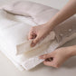 💤 Dual-Zone Ergonomic Sleeping Pillow – Detachable Layers & Adjustable Height