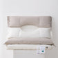 💤 Dual-Zone Ergonomic Sleeping Pillow – Detachable Layers & Adjustable Height