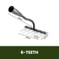 🌿 56% OFF NOW! 🧤 5/6/7/8 Weed Rakes with Carbon Steel Garden Tines – Durable, Ergonomic Grip & Efficient Weeding 🌱