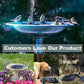 💐50% OFF ! Solar Bird Bath Pump – Bring Nature to Your Garden 🐦💧【Limited Offer】