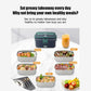 🍱 50% OFF NOW! 🔌 Portable Electric Lunch Box – Food Heater, 1.8L Stainless Steel & Leak-Proof – With Bag & Utensils 🥣