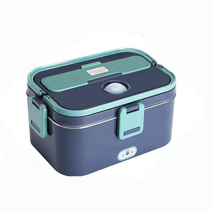 🍱 50% OFF NOW! 🔌 Portable Electric Lunch Box – Food Heater, 1.8L Stainless Steel & Leak-Proof – With Bag & Utensils 🥣