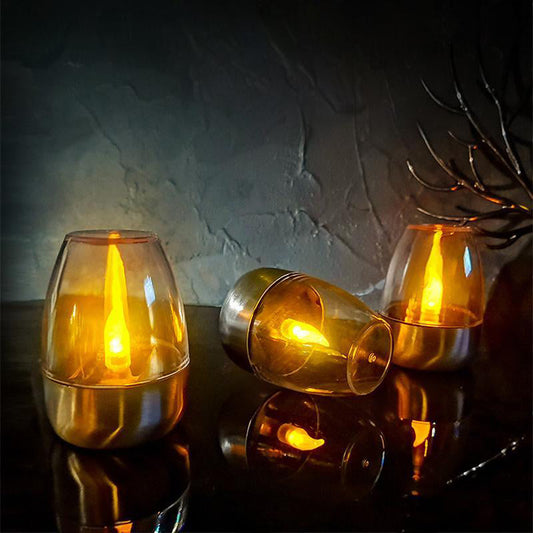 💐50% OFF ! Solar Flickering Flameless Candles – Realistic Effect, Wireless, Safe 🕯️🌿【Flash Sale】