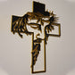 🏡ON SALE 60% OFF🔥✝️Metal Jesus and Cross Wall Art: Christian Home Decor🎄