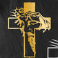 🏡ON SALE 60% OFF🔥✝️Metal Jesus and Cross Wall Art: Christian Home Decor🎄