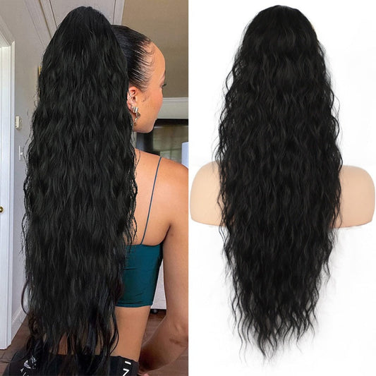 💐50% OFF ! Natural Frizzy Hair Extension – 2026 New In, Instant Style ✨💜【Limited Edition】