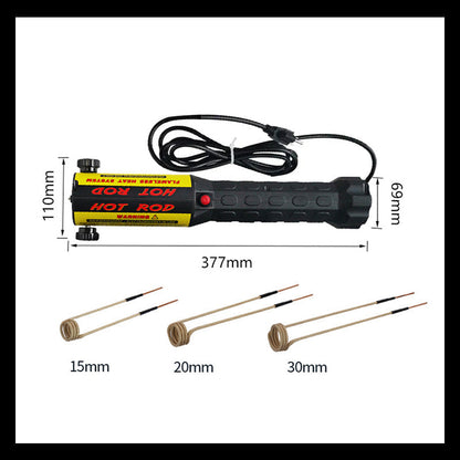 🔥 50% OFF NOW! ⚡ Induction Heater Kit – 1100W, 30S Fast Heating & Flameless Bolt Removal 🛠️
