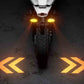 ⚡ 50% OFF FLASH SALE! Motorcycle Steering Projector Light – Smart Turning Signal & Night Safety 🔦🏍️ 【Limited Time】