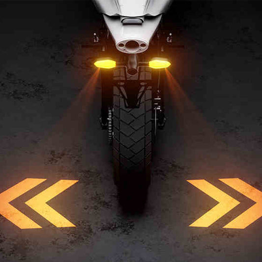 ⚡ 50% OFF FLASH SALE! Motorcycle Steering Projector Light – Smart Turning Signal & Night Safety 🔦🏍️ 【Limited Time】