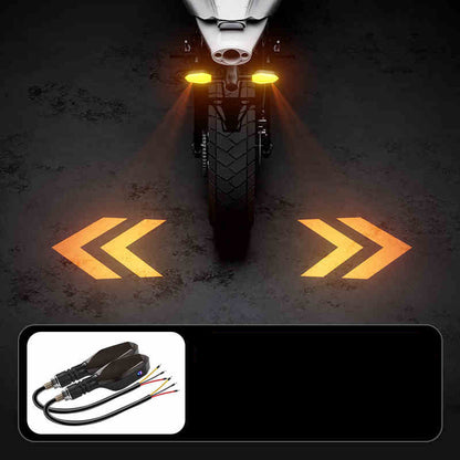 ⚡ 50% OFF FLASH SALE! Motorcycle Steering Projector Light – Smart Turning Signal & Night Safety 🔦🏍️ 【Limited Time】