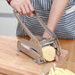 🥔 50% OFF! 🔪 Potato & Cucumber Slicer – Stainless Steel Blade, Suction Base & Easy Clean 🥒