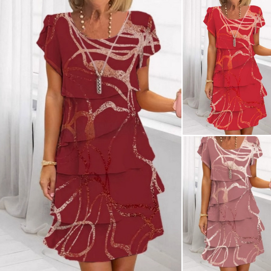 💃 NEW for 2026 | Elegant Ruffle Dress | Instant Chic for Any Occasion 🚀【-50%】