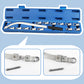 🔧 50% OFF NOW! 🚗 15-Piece Replaceable Head Belt Wrench Set – E-Heads, Plum Sockets & Ergonomic Grip – Portable Auto Repair Kit 🛠️