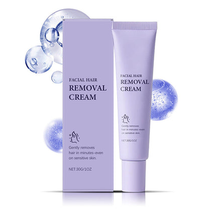 💐50% OFF ! Gentle Facial Hair Removal Cream – Painless & Non-Irritating 🧴✨【Buy 2 Get 1 Free】
