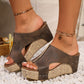 💐50% OFF ! Orthopedic Wedge Sandals – Arch Support & All-Day Comfort 🌸👣【Limited Offer】