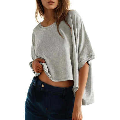 💐50% OFF ! Women’s Relaxed Top – Loose Fit & Versatile for Any Look 👚✨【Limited Offer】